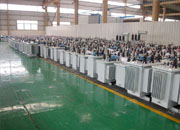 湖北油浸式变压器成品车间